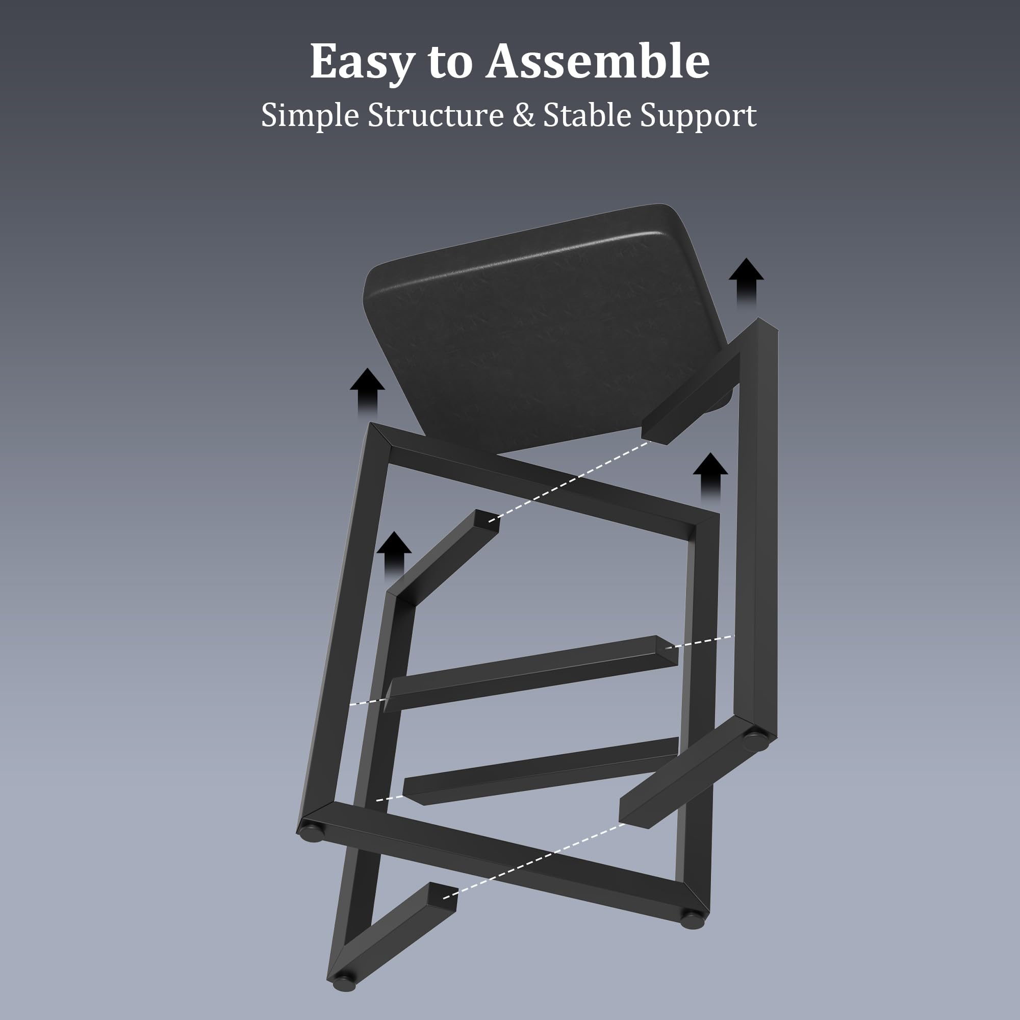 IDEALHOUSE bar stools fit diverse spaces from kitchens to dining areas.