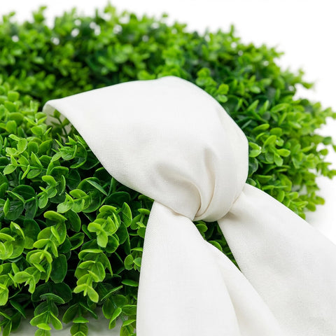 IDOGliitte boxwood wreath UV-resistant for indoor/outdoor use.
