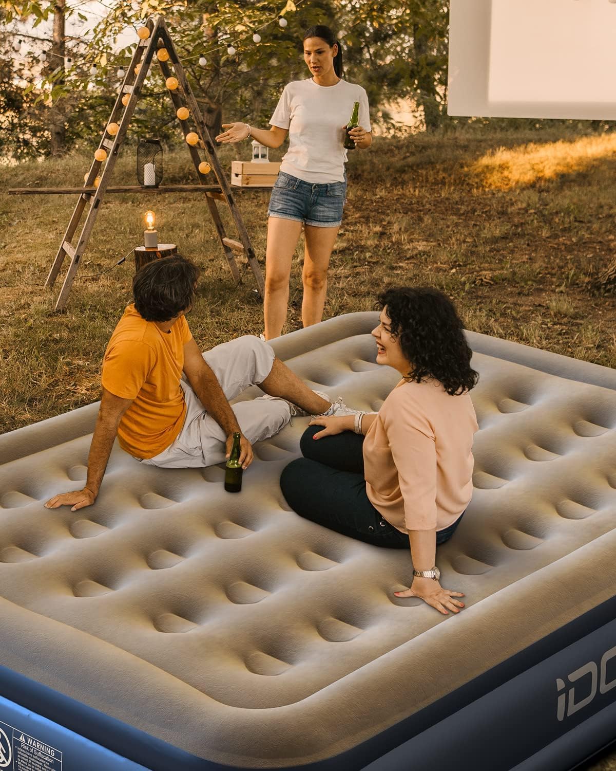 iDOO air mattress full carrying bag enables simple transport