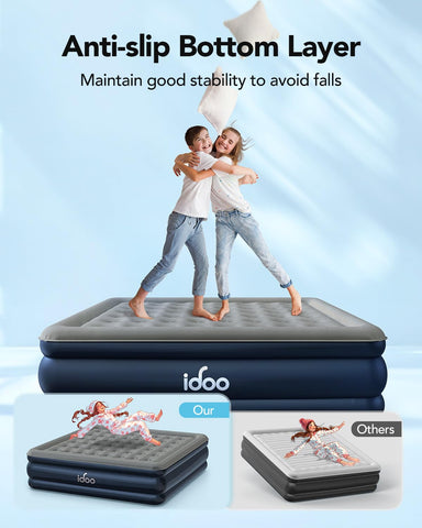 iDOO compact storage pouch keeps mattress neatly stored when not in use
