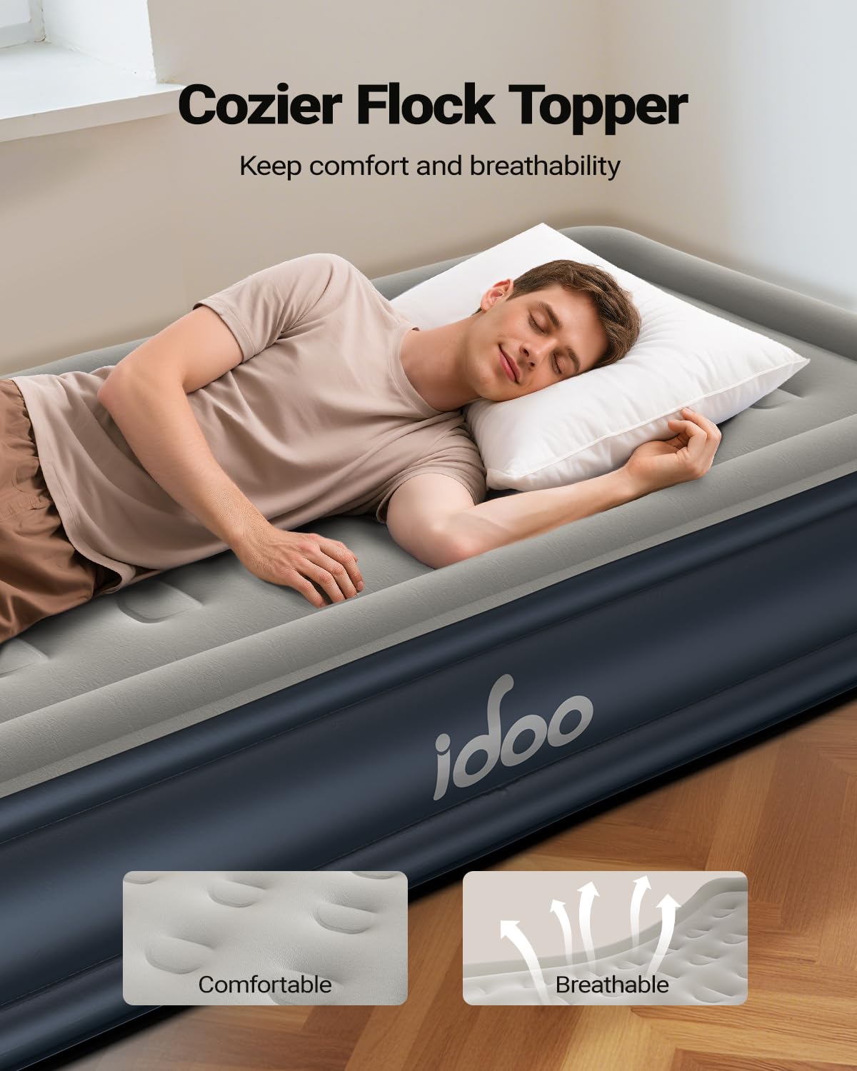 iDOO versatile for guest rooms and camping trips.