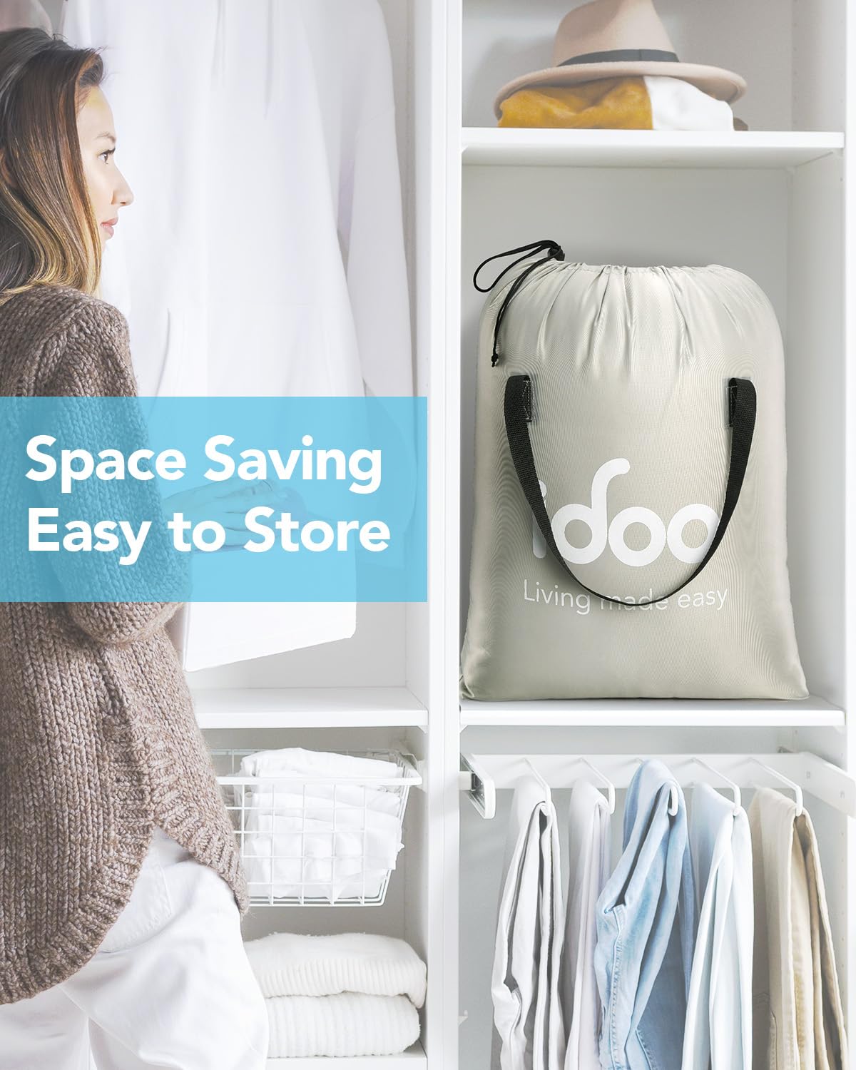 iDOO included repair patch and carrying bag for easy maintenance