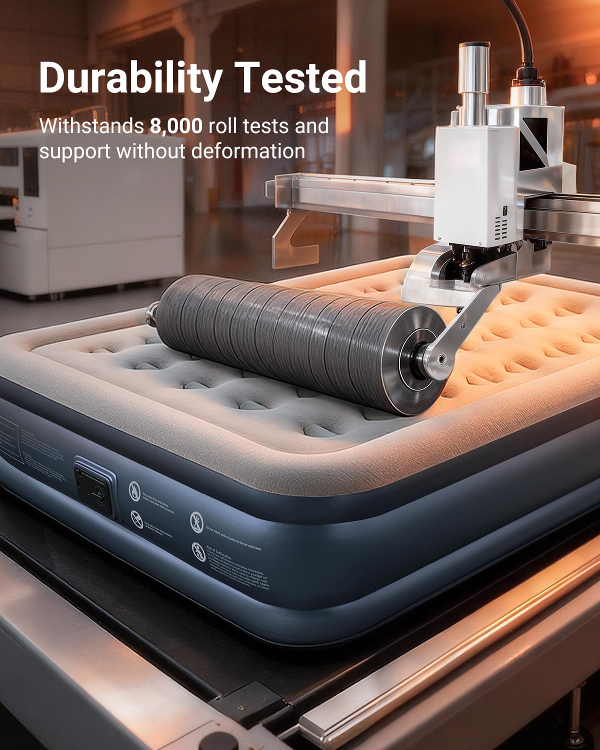 Ideal for home guests and camping trips with quick setup