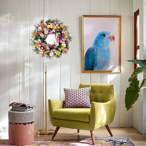 Idyllic gift-ready wreath for Easter, birthdays, and Mother’s Day.