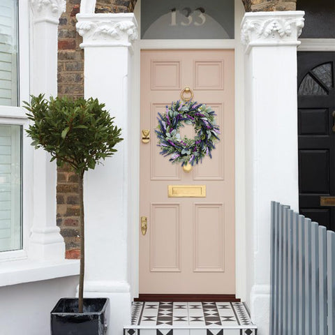 Idyllic Lavender Wreath indoor outdoor use suitable for seasonal styling