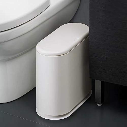 IEEK trash can features double bag slots for easy waste sorting