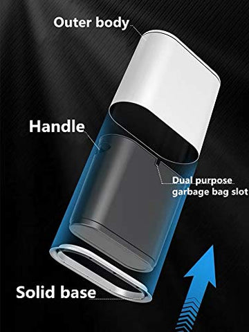 IEEK removable inner bucket for quick disposal and easy cleaning