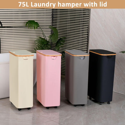 IEGROW versatile basket stores clothes, towels, or toys in dorms and homes.