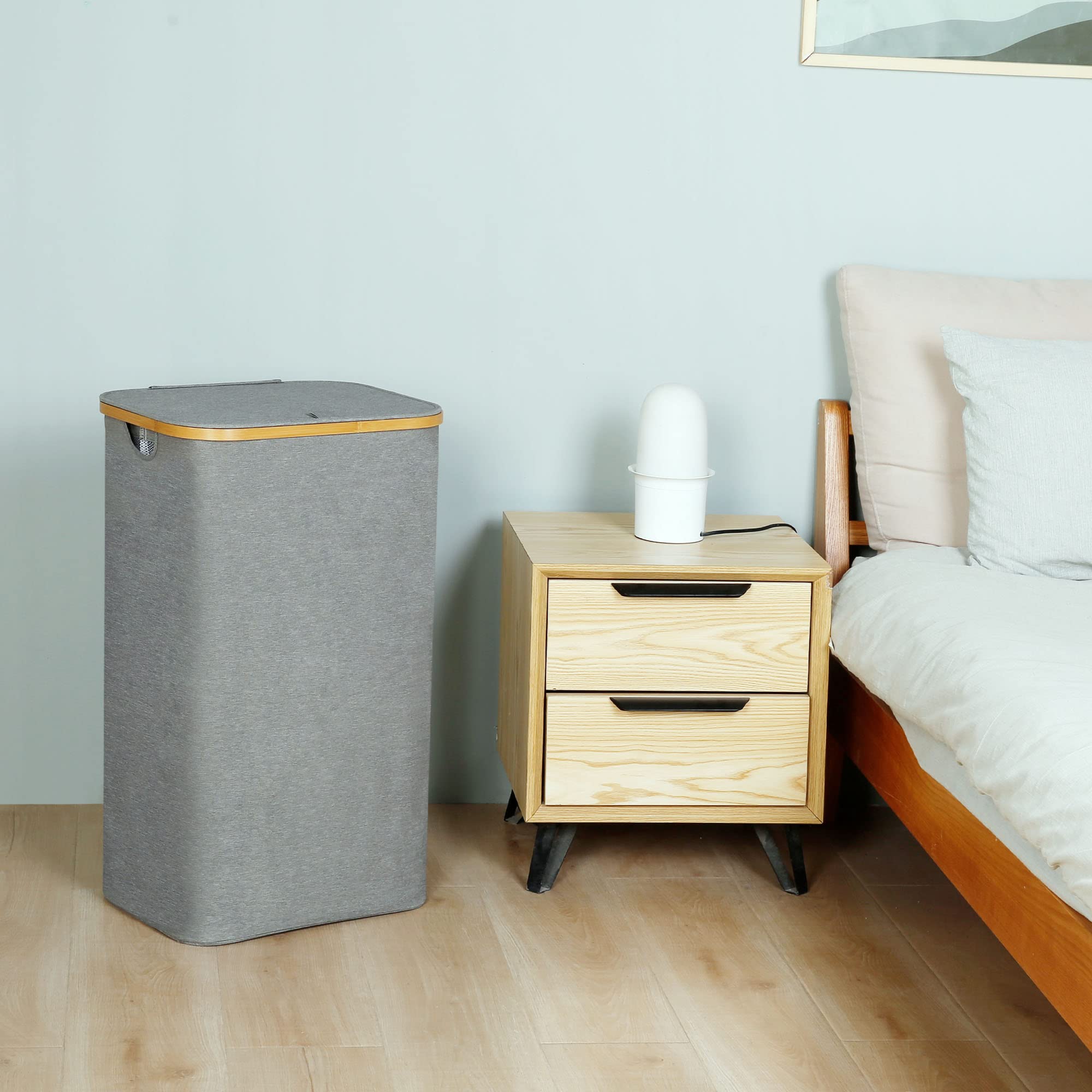 iEGrow easy-carry design helps moving laundry upstairs or downstairs.