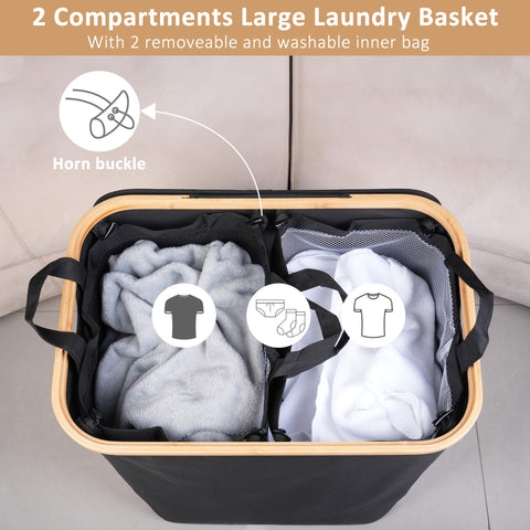 iEGrow removable inner bags for sorting clothes.