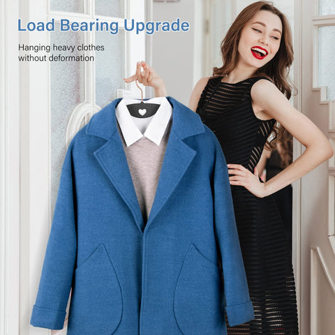 IEOKE Velvet Hangers slim design maximizes closet space and organization.
