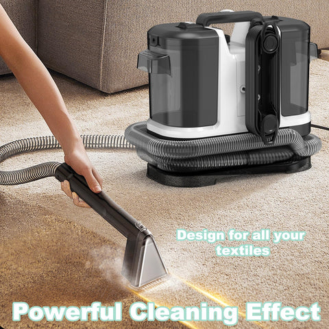 IEVENW 120V motor close-up highlighting powerful cleaning potential.