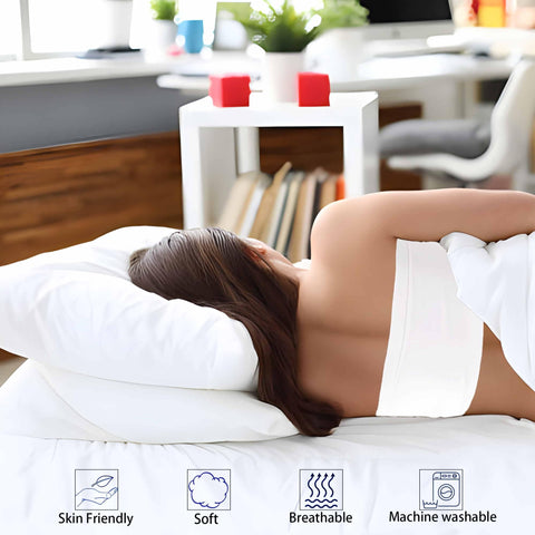 iFaon decor-ready pillow suitable for bedroom or dorm spaces