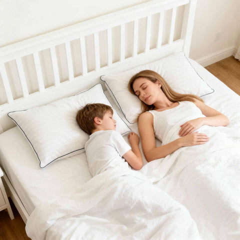 ifaon hypoallergenic cover with microfiber fill for breathable comfort