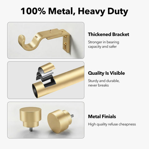 IFELS adjustable rod assembly enables flexible window coverage.