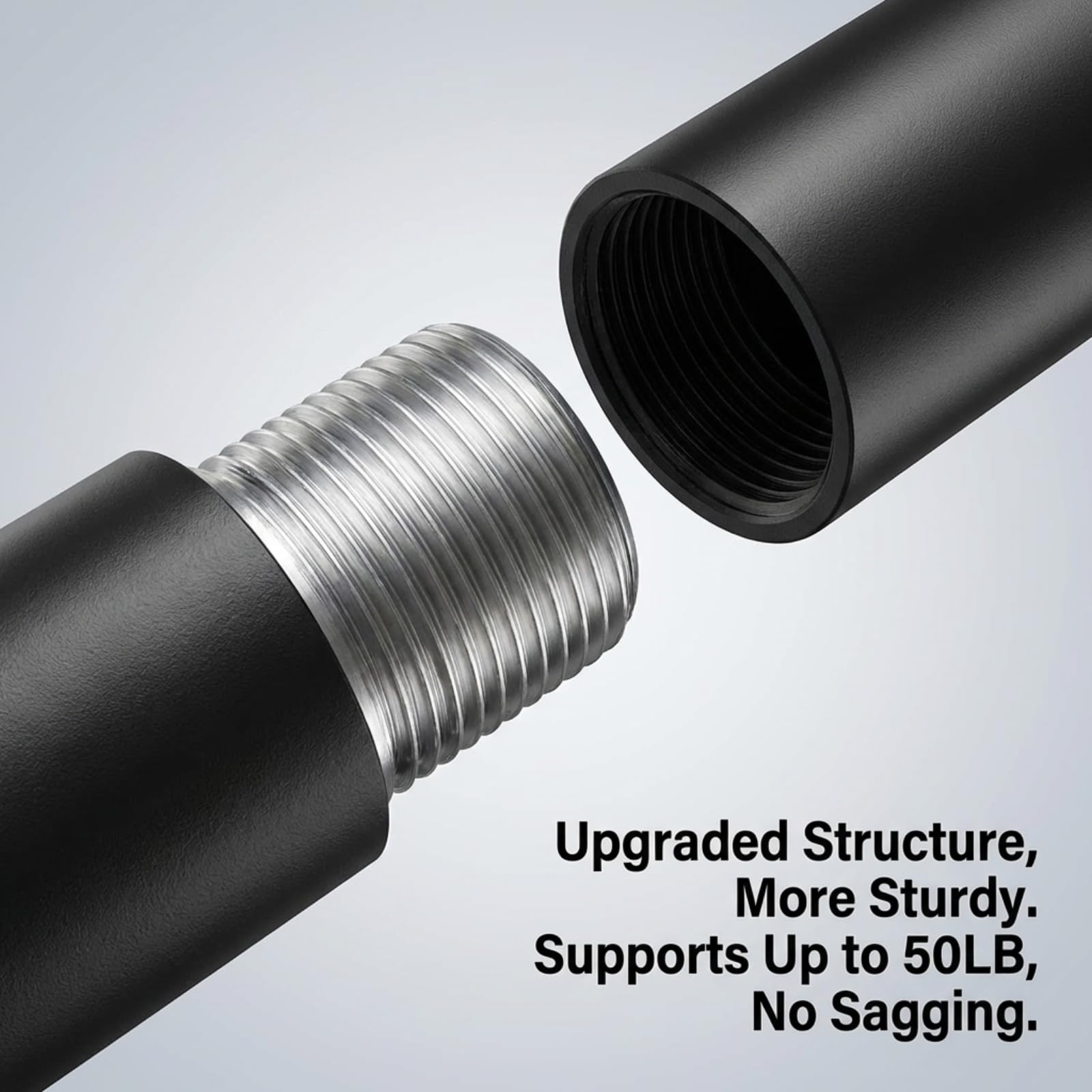 IFELS 1-inch diameter rod provides dependable support up to 50 lb