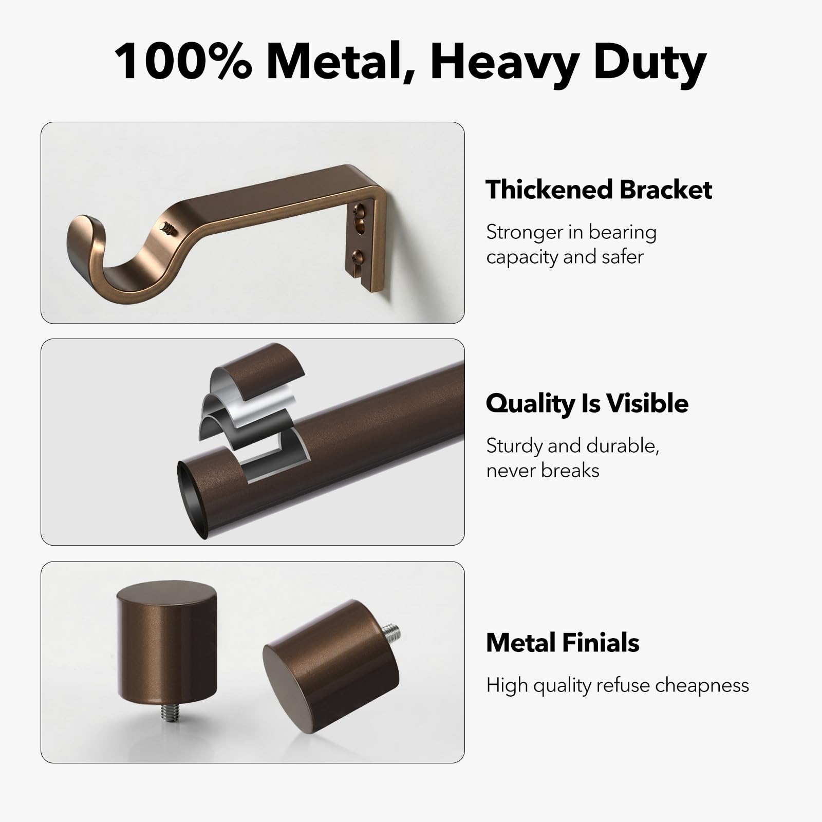 IFELS curtain rod in living room creates a cohesive, stylish look.