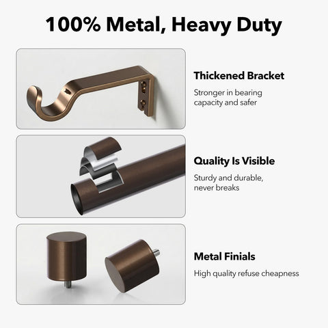 IFELS curtain rod in living room creates a cohesive, stylish look.