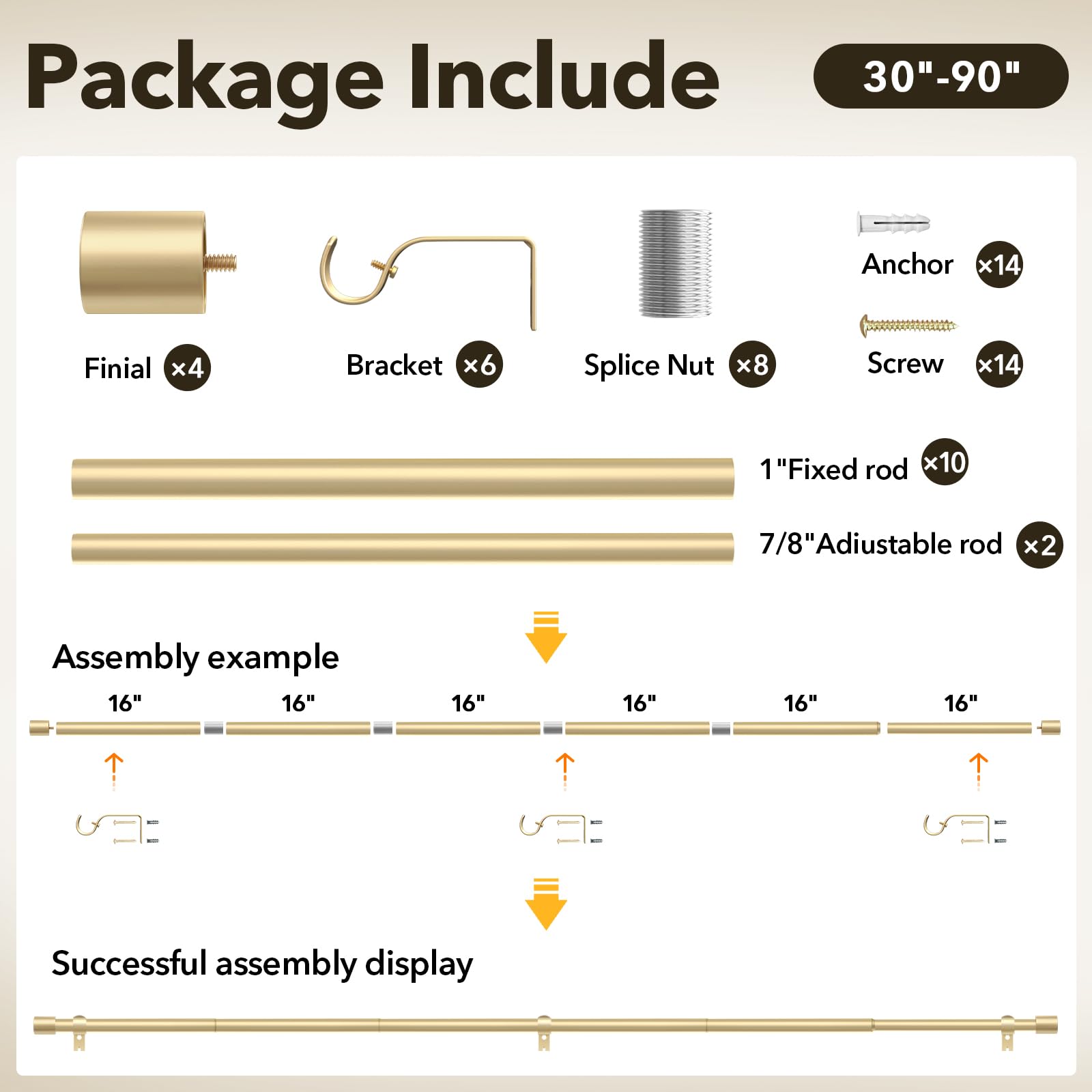 IFELS complete box set includes all mounting hardware for immediate use.