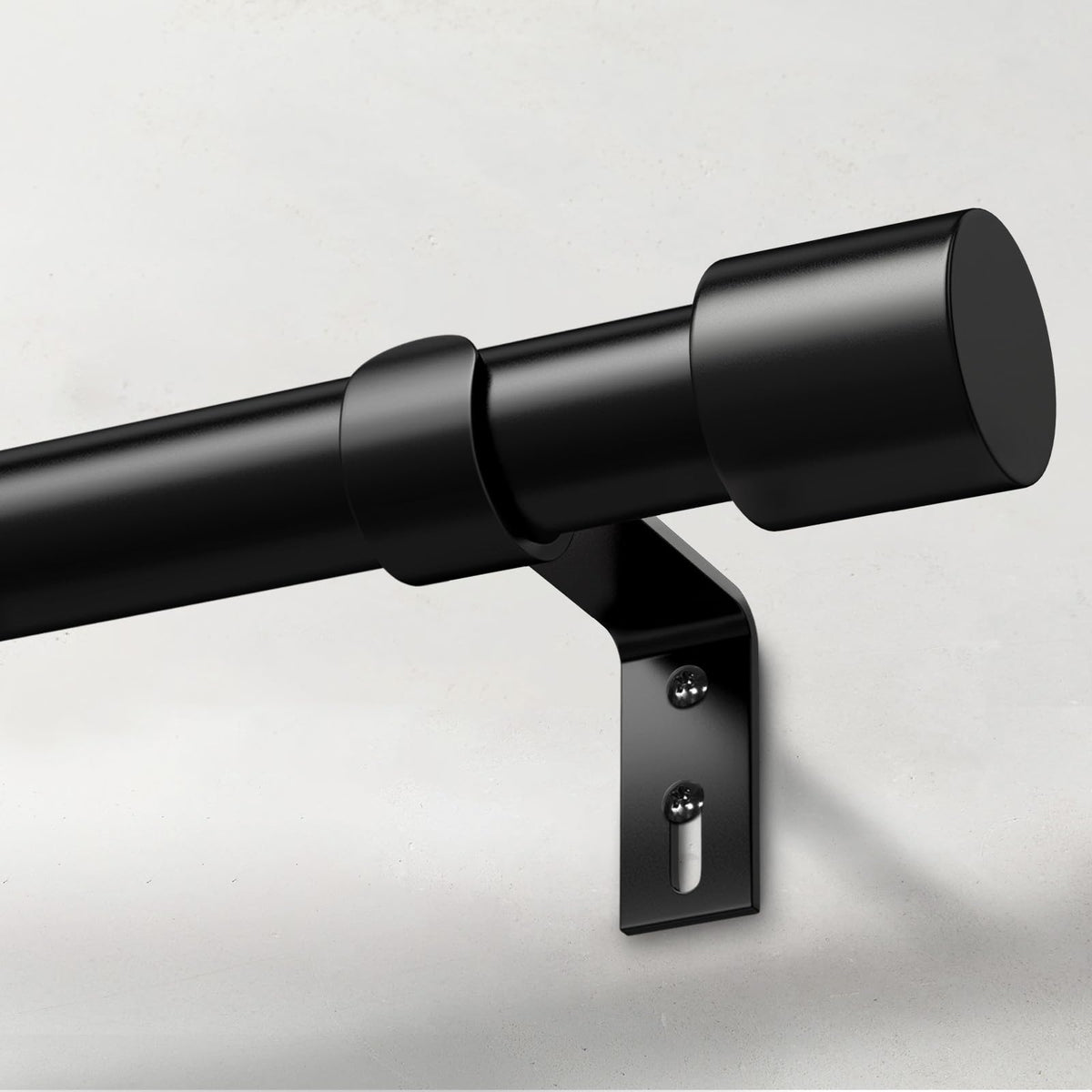 IFELS heavy-duty curtain rod in full-length display offers sturdy support for heavy curtains