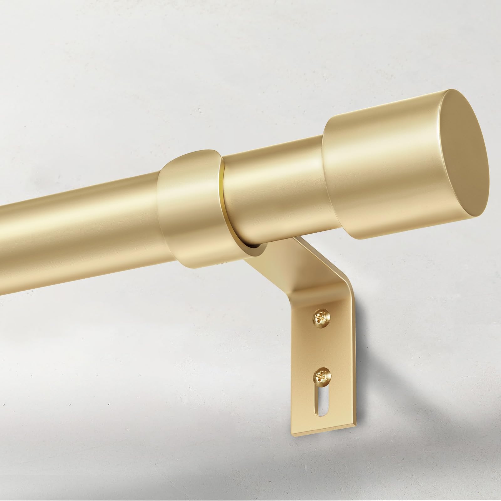 IFELS heavy-duty curtain rod sag-proof supports heavy drapes clearly.