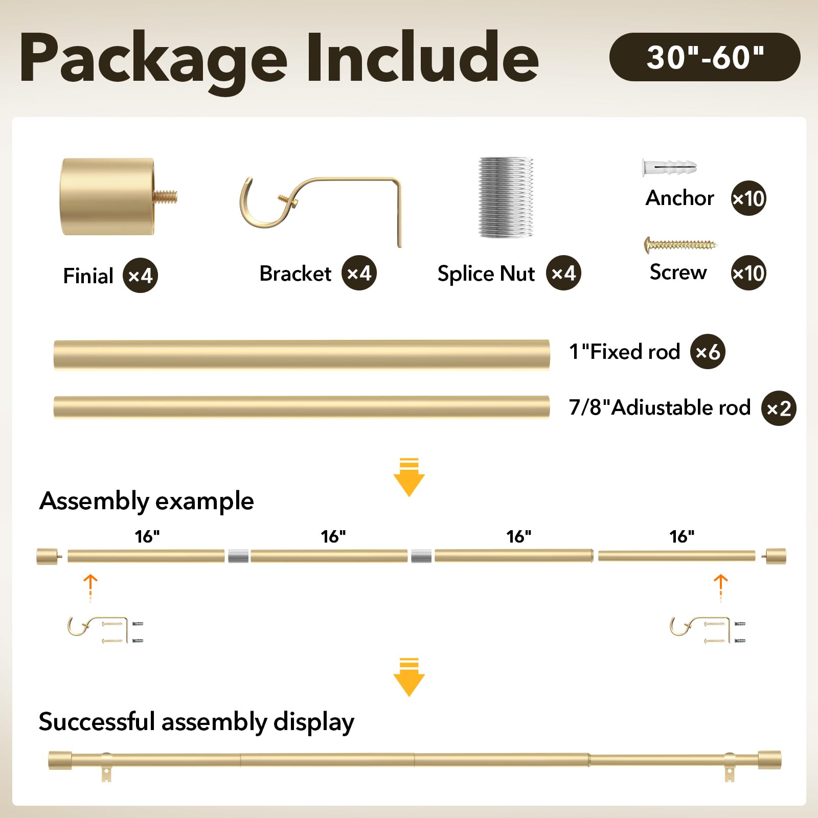 IFELS outdoor-capable rod option for weather-ready window treatments