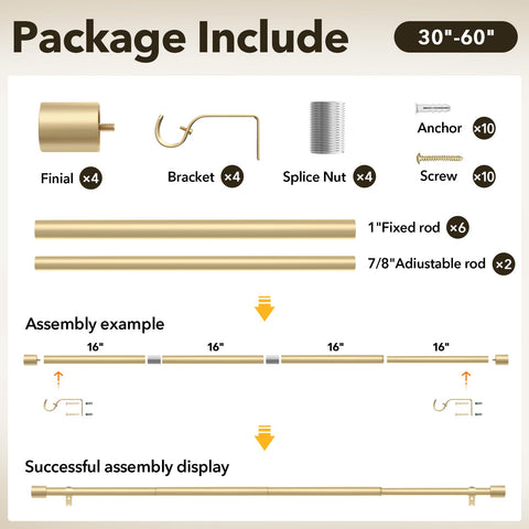IFELS outdoor-capable rod option for weather-ready window treatments