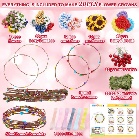 INFUNLY bridal shower and wedding decoration bundle for celebrations