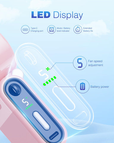 iFunSky 4th-gen high-speed airflow delivers strong breeze