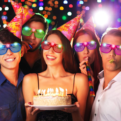 Igeekid battery-powered glasses are reusable with replaceable batteries.