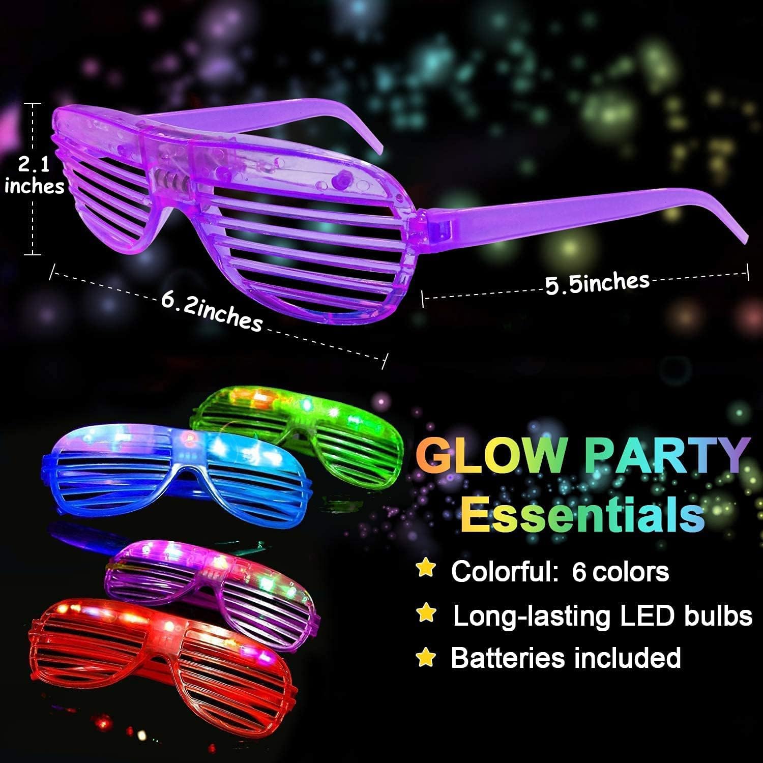 Igeekid shutter shades use durable, safe material for long-lasting fun.
