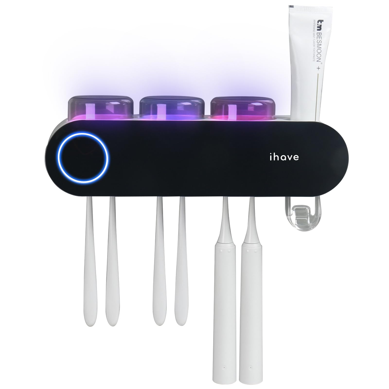 IHAVE auto-cycle disinfection every 4 hours helps reduce regrowth in humid bathrooms.