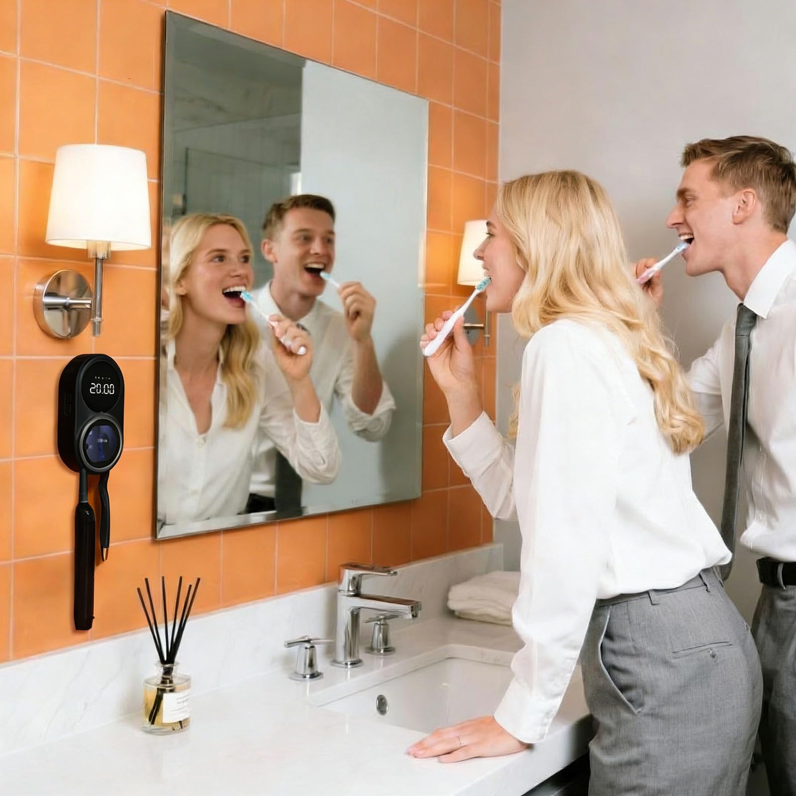 iHave heated drying function helps maintain brush hygiene between uses.