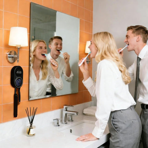 iHave heated drying function helps maintain brush hygiene between uses.