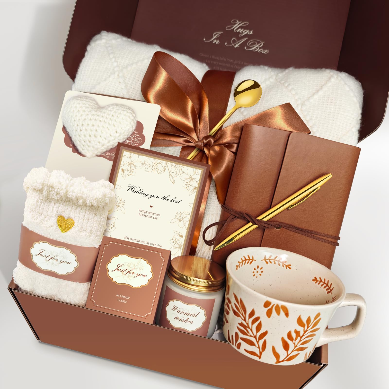 IIPUQNUYN care-package-box shows a warm, thoughtful gift to brighten her day