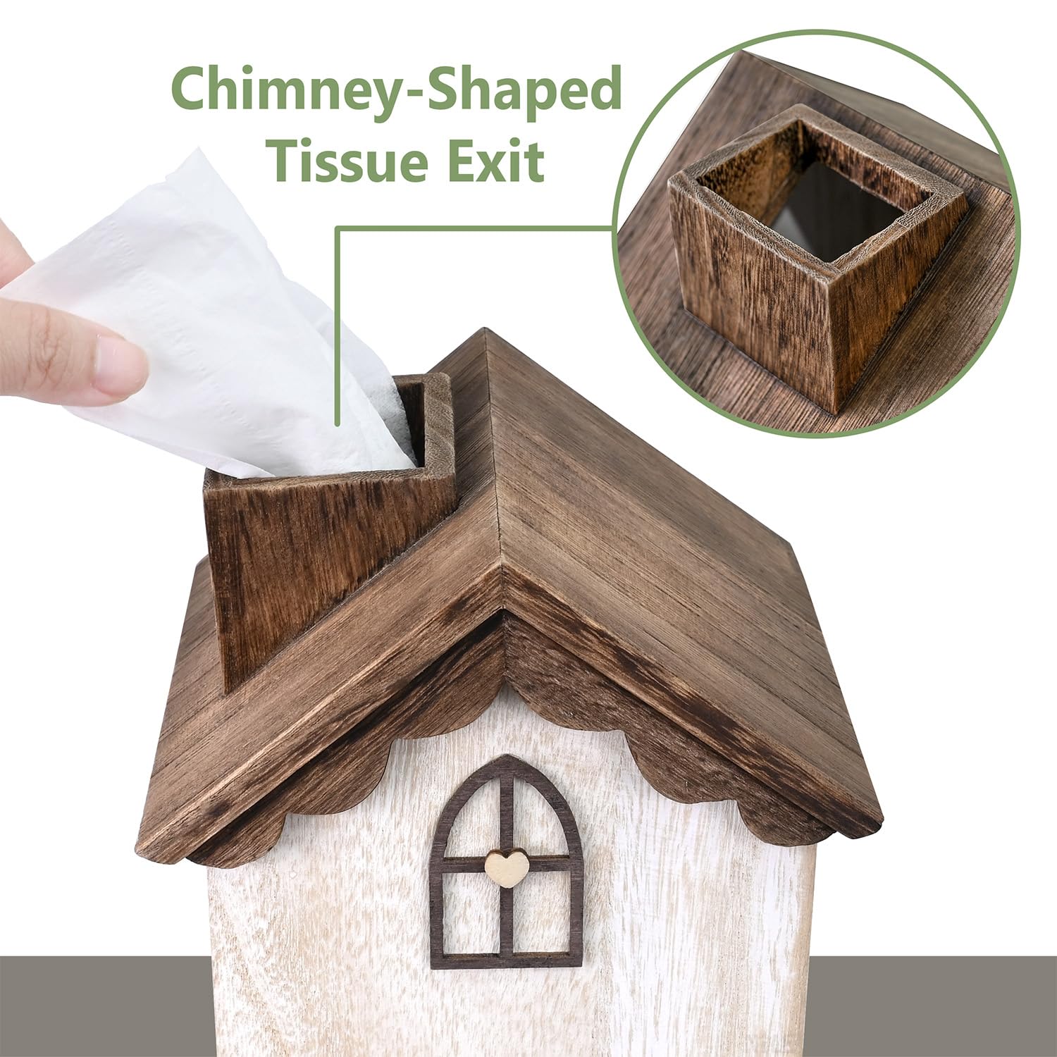 Ikee Design wood grain texture and craft quality for durable decor