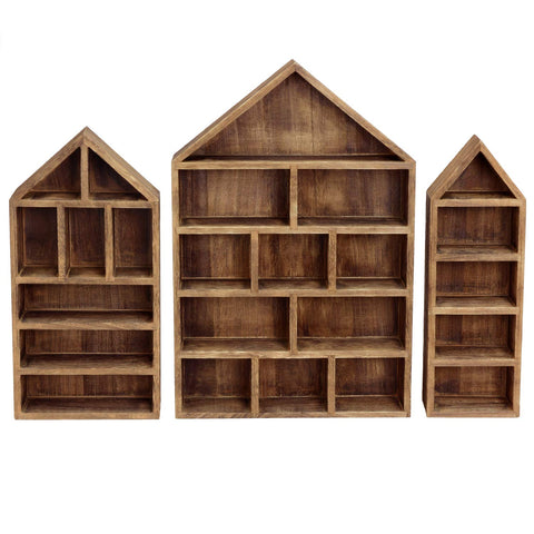 Ikee Design house-shaped shadow cubby box small perfect for tiny treasures and neat shelves
