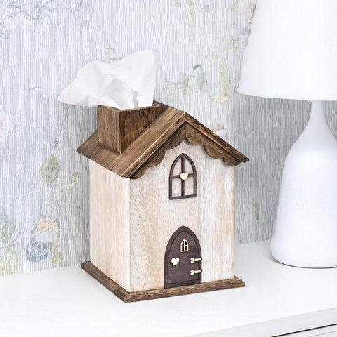 Ikee Design 5.8 x 5.8 x 8.2 inches size fits standard tissue boxes