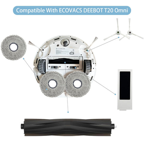 iKuKurun Deebot T20 Omni HEPA filters capture fine particles
