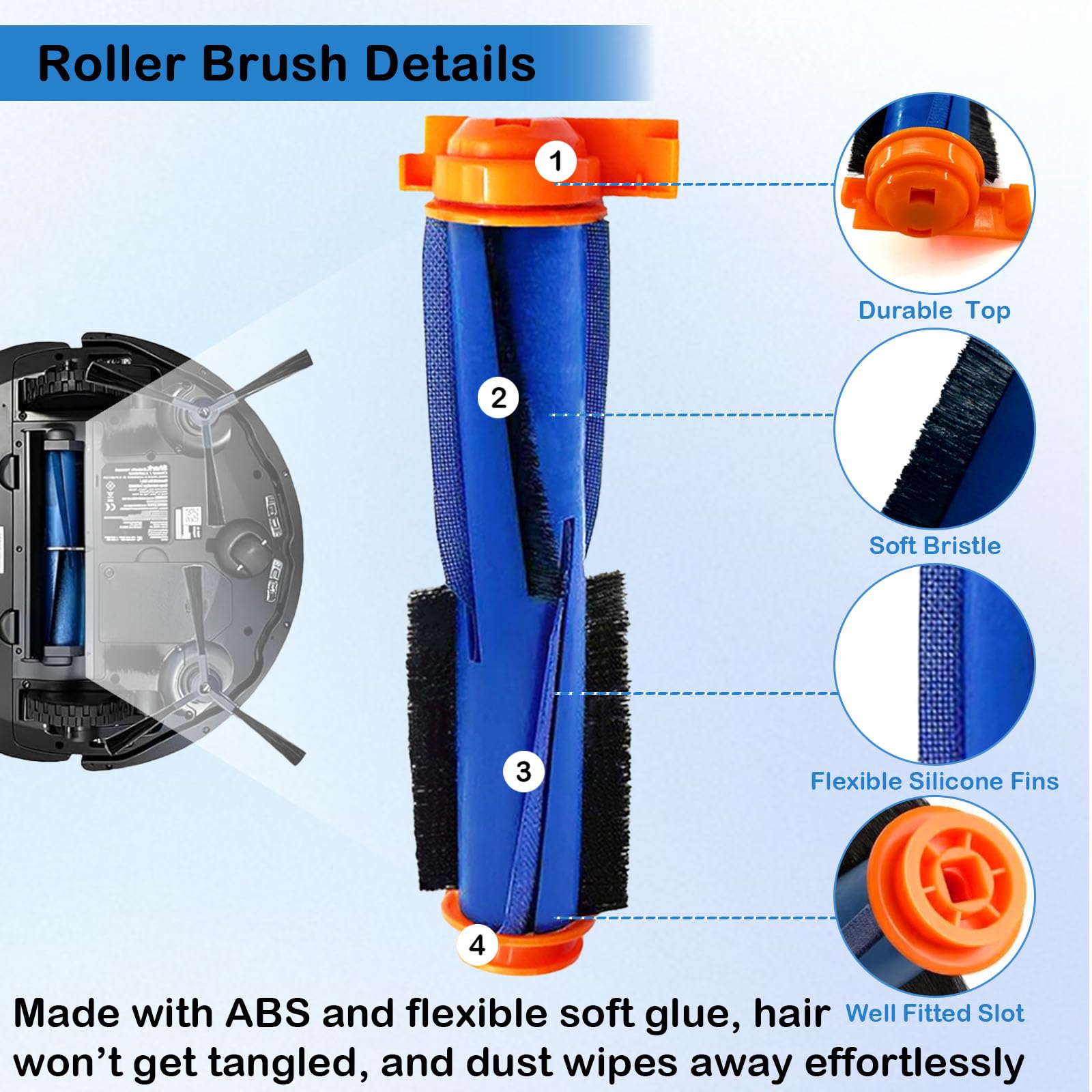 iKuKurun Shark AI high-efficiency filters capturing fine dust and allergens for cleaner air.