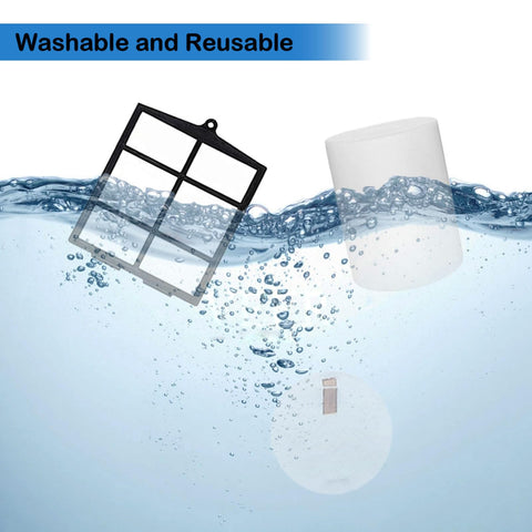 iKuKurun Shark AI primary filters maintaining strong suction between maintenance cycles.