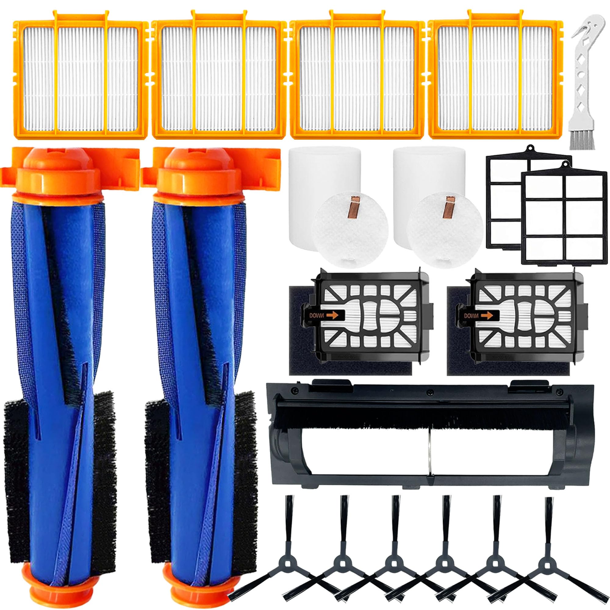 iKuKurun Shark AI replacement main brush for thorough cleaning and consistent performance.