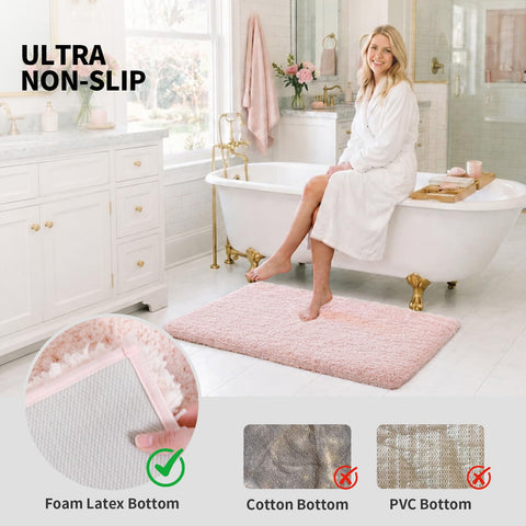 ILANGO pink rug displays color options for coordinated decor.