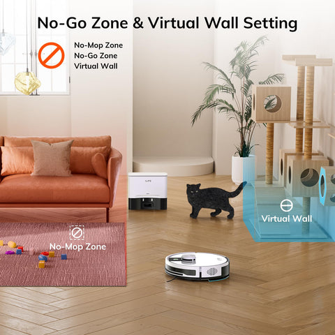 ILIFE A12 Pro 3-in-1 vacuum and mop handle dry and wet cleaning in one pass.