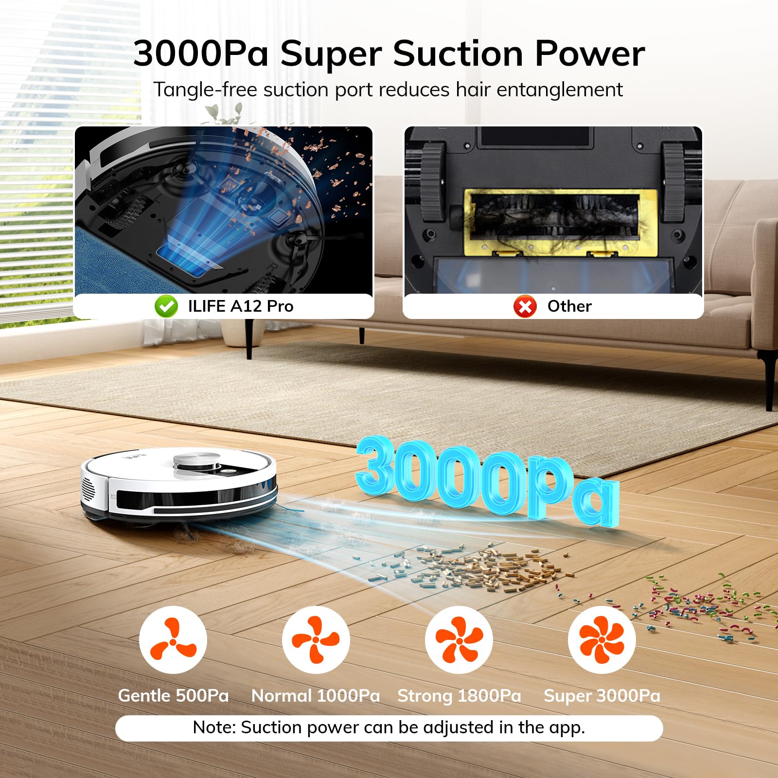 ILIFE A12 Pro dust bags and station illustrate extended, hands-off cleaning cycles.