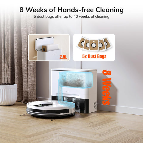 ILIFE A12 Pro LiDAR navigation maps the home for efficient cleaning routes.