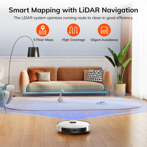 ILIFE A30s no-go zones setup protecting delicate areas