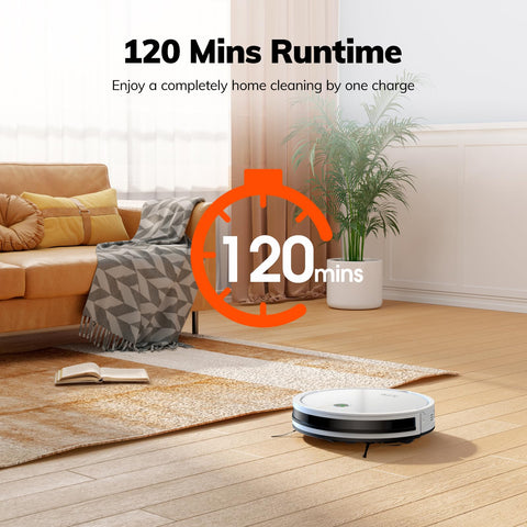 ILIFE V2 modes auto, spot, and edge clean tailor coverage to spaces.