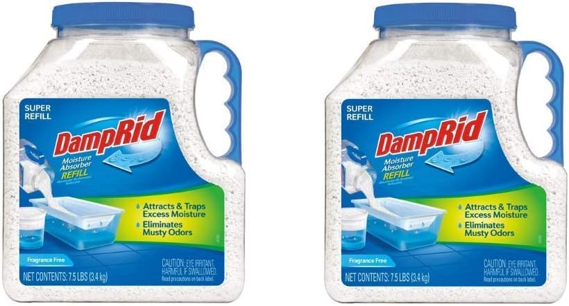 ILIOS DampRid hanging packs for odor and moisture control in small spaces.