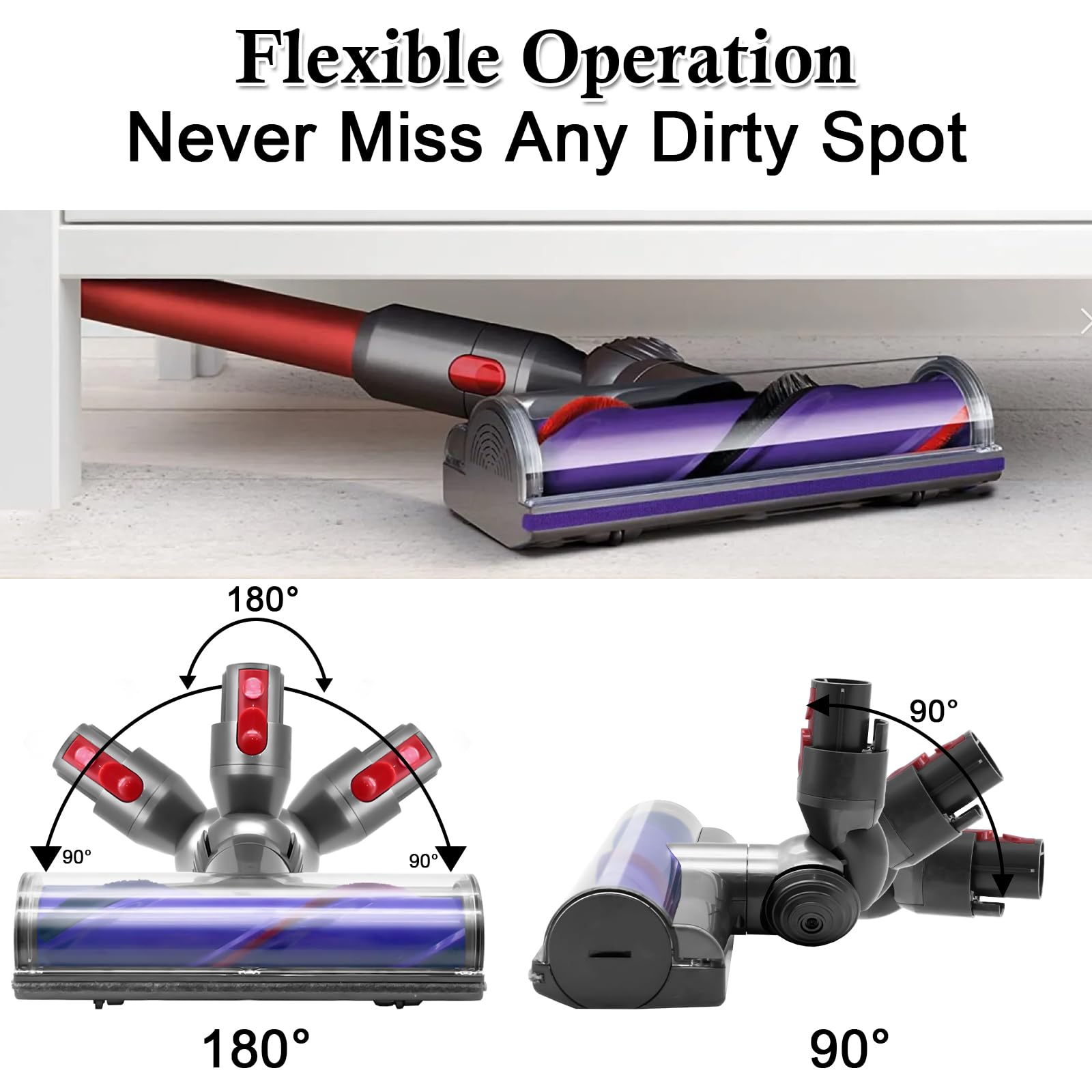 ilovelife Quick-Release Motorhead Dyson V11 50W motor delivers strong suction